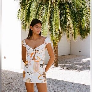 Sabo Danica Skirt-Amalfi Aperol size L